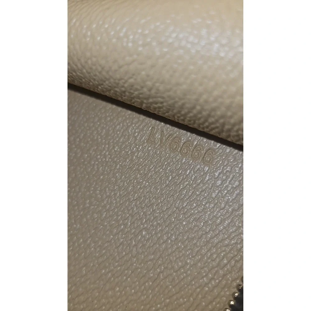 LOUIS VUITTON Poche Toilette Toiletry Bag Leather Monogram Pouch 26 Gold Chain - Picture 15 of 15